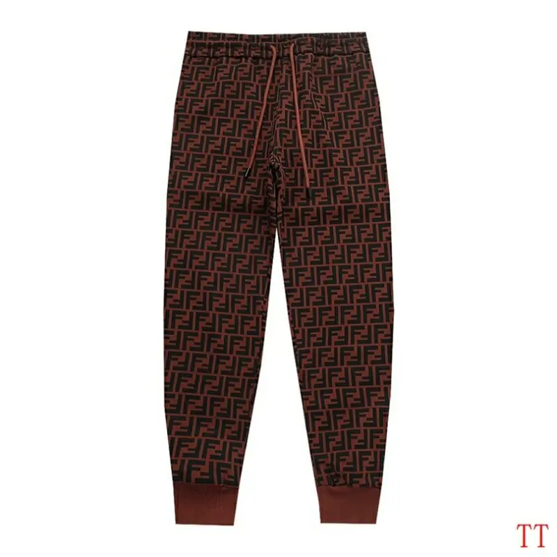 fendi pantalons pour unisexe s_124777b:Fendi pantalon homme